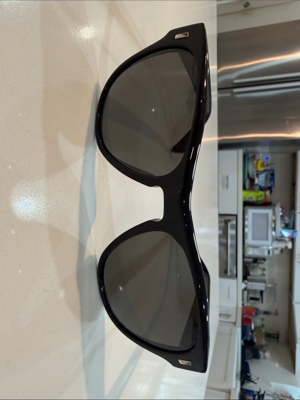 Oliver Peoples Black Oversized Cat-Eye 🕶️ vintage Y2K 😎🆕